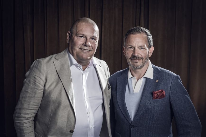 Dan Buthler och Fredrik Sandberg - nytt deckarpar