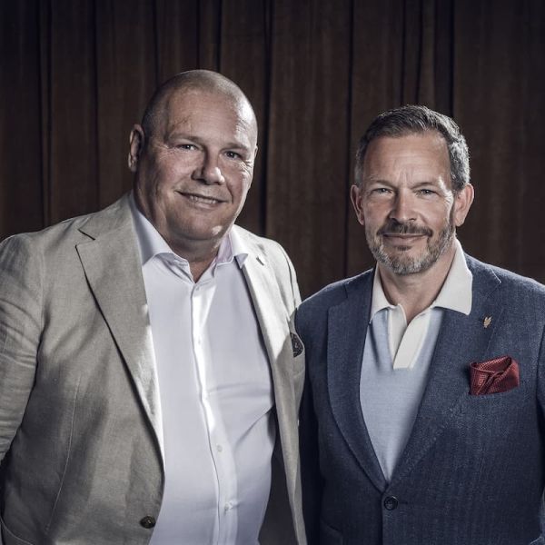 Dan Buthler och Fredrik Sandberg - nytt deckarpar